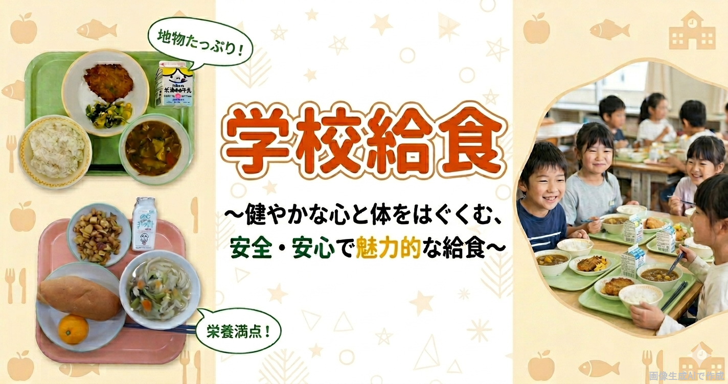 今月の給食案内